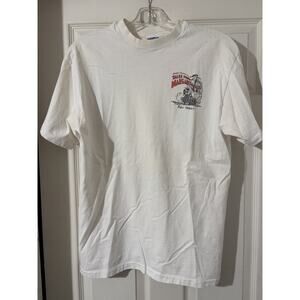 Vintage 90s Jimmy Buffett Margaritaville Shirt Sz M A Pirate Looks at 40